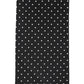 Black Polka Dot Neck Wrap Foulard 133.5cm x 12.5cm Scarf