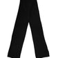 Black Wool Knit Neck Wrap Shawl Men Scarf