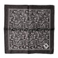 Brown Jazz Club Square Handkerchief Men 32cm x 31cm Scarf