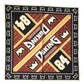 Multicolor DG King Square Foulard Men 50.5cm x 50cm Scarf