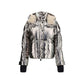 Silver Polyester Shell Jacket
