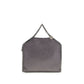 Gray Polyester Shoulder Bag