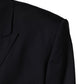 Blue Wool Double Breasted 2 Piece Men Suit