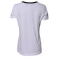 White Eleganza Cotton Crew Neck Tee T-shirt