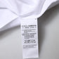 White Eleganza Cotton Crew Neck Tee T-shirt