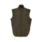Green Polyester Sleveless Jacket