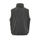 Gray Polyester Sleveless Jacket
