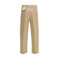 Bicolor Cotton Chino Pants