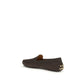 Brown Calf Leather Bos Taurus Slip-On Loafers