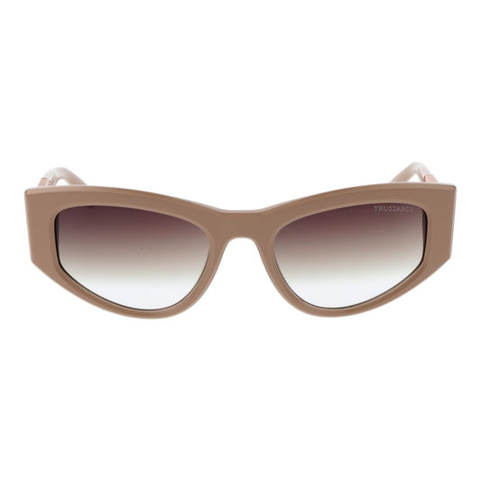 Beige Acetate Sunglasses