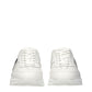 White Leather Athletic Sneakers