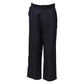 Navy Blue Straight High Waist Chino Casual Trouser Pants