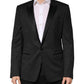 Dark Gray Fantasy Single Breasted Jacket Blazer