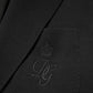 Black Wool Single Breasted 2 Button Blazer