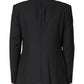 Black MARTINI Single Breasted Jacket Blazer