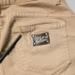Beige Skinny Low Waist Denim Casual Trouser Jeans