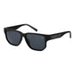 Black Stainless Steel Sunglasses
