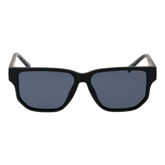 Black Stainless Steel Sunglasses