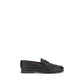 Black Calf Leather Bos Taurus Slip-On Loafers