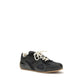 Black Rubber Low Top Sneakers