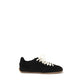 Black Calf Leather Bos Taurus Low Top Sneakers