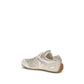 Cream Calf Leather Bos Taurus Low Top Sneakers