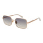 Rose Gold Metal Sunglasses