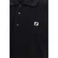 Black Cotton Polo Shirt