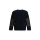 Blue Wool Sweatshirt
