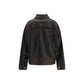 Brown Viscose Bomber