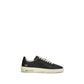 Black Calf Leather Bos Taurus Low Top Sneakers