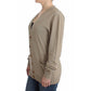 Beige Rayon Cardigan
