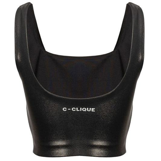 Black Nylon Tank Tops