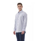 Gray Cotton Dress Shirt
