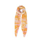 Orange Polyester Scarf