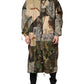 Multicolor Camouflage Hooded RainCoat Jacket