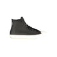 Black Leather Unisex Sneaker