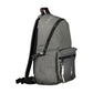 Grigio Polyester Men Backpack