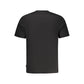 Black Cotton Men T-Shirt
