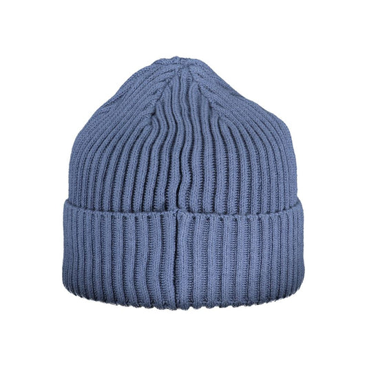 Blue Cotton Men Cap