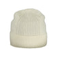 White Polyamide Women Cap