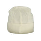 White Polyamide Women Cap