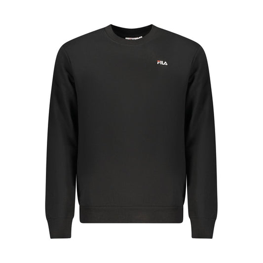 Black Organic Cotton Men Sweatshirt