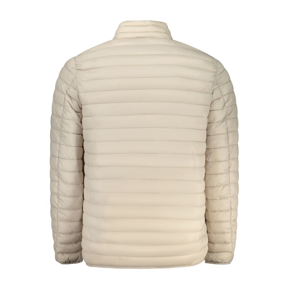 Beige Poliammide Men's Jacket
