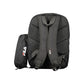 Black Polyester Men Backpack