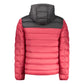 Red Polyamide Mens Jacket