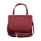 Rosso Polyurethane Women Handbag