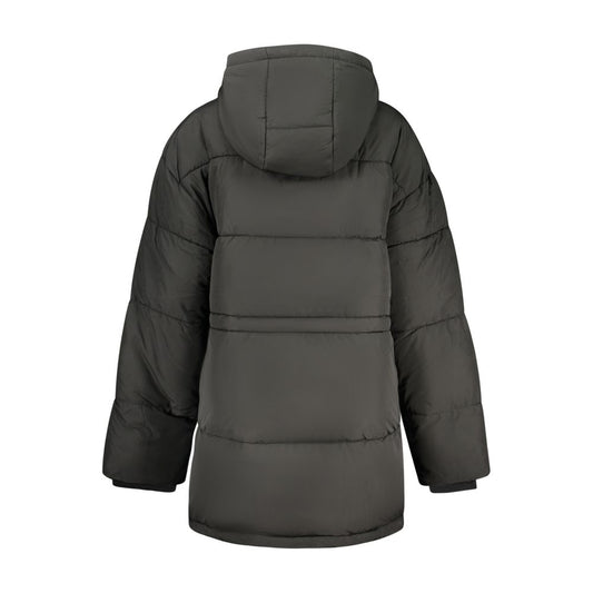 Black Polyester Women's Jacket