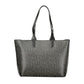 Nero Polyurethane Women Handbag