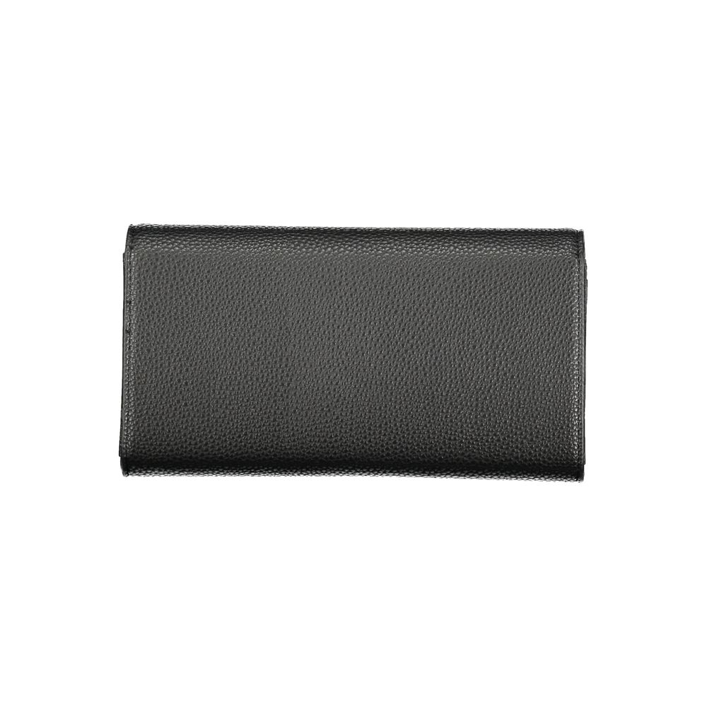 Nero Poliuretano Women Wallet